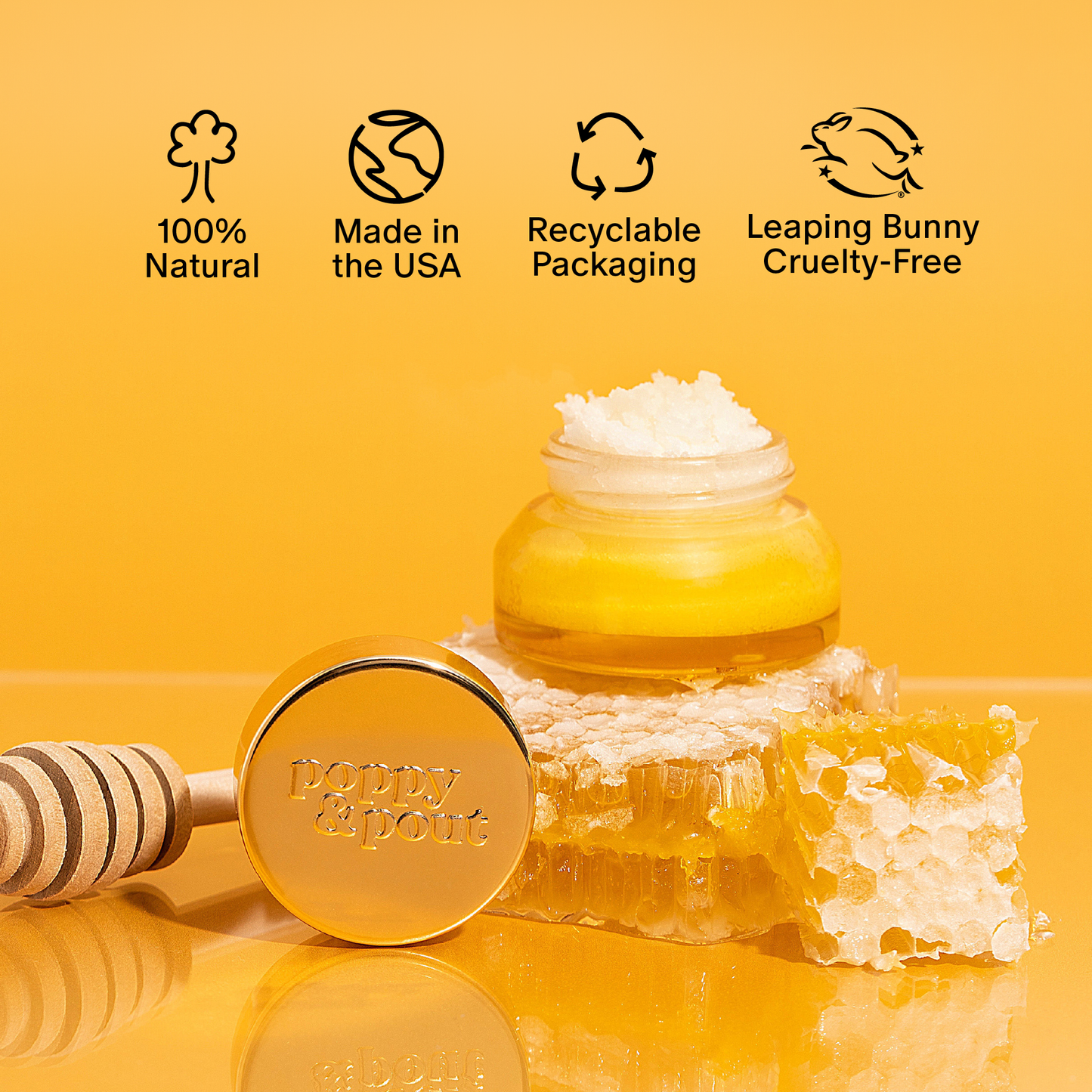 Wild Honey Exfoliating Lip Scrub
